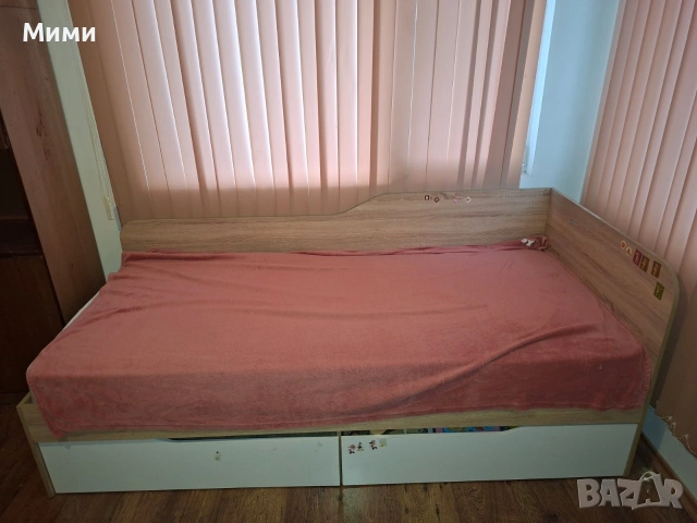 единично легло , снимка 2 - Спални и легла - 53927719