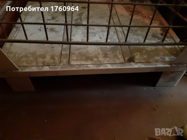 Кош палет метален сгъваем за продукти, снимка 4 - Стелажи и щандове - 23114247