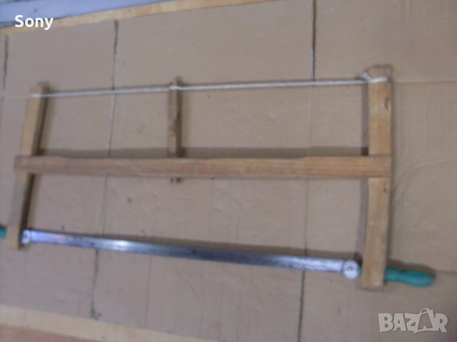 Стар български инструмент- бичкия, пелка, трион., снимка 3 - Антикварни и старинни предмети - 52580882