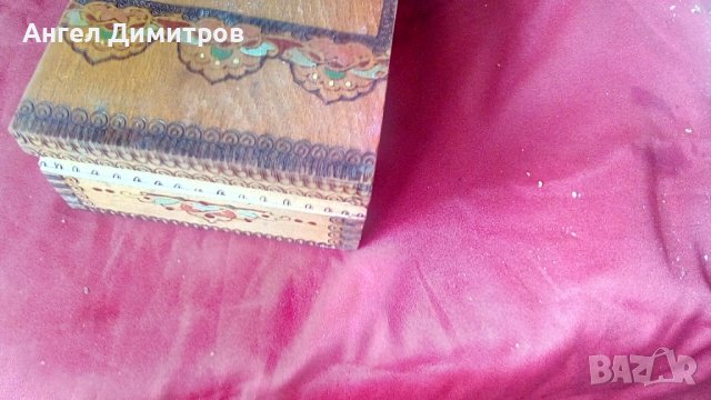 Български воин Дървена соц кутия , снимка 8 - Антикварни и старинни предмети - 37776089