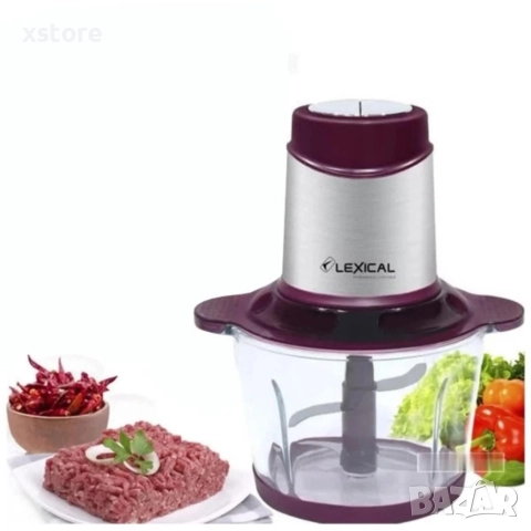 Чопър с корпус от неръждаема стомана LEXICAL TOP LUX LCH-1911; Гаранция: 2 години., снимка 8 - Чопъри и пасатори - 52699999