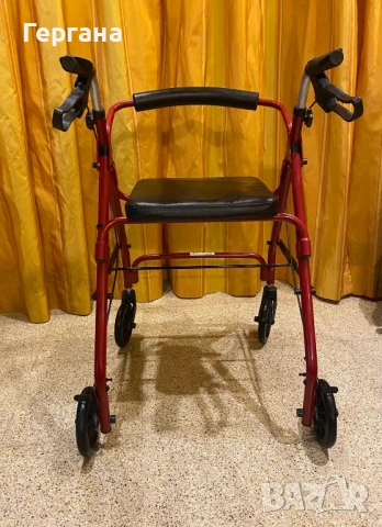 Проходилка Ролатор за възрастни- 100 кг, снимка 3 - Ролатори - 52795932