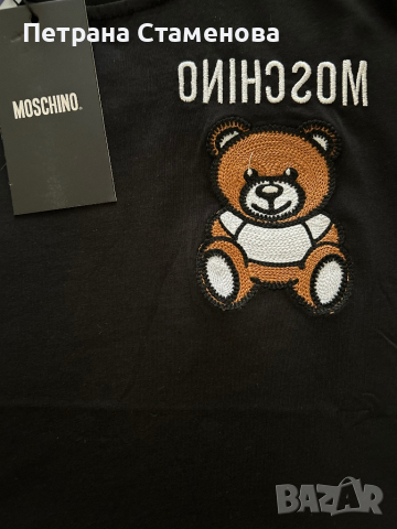 Дамска тениска Moschino, снимка 3 - Тениски - 44807073