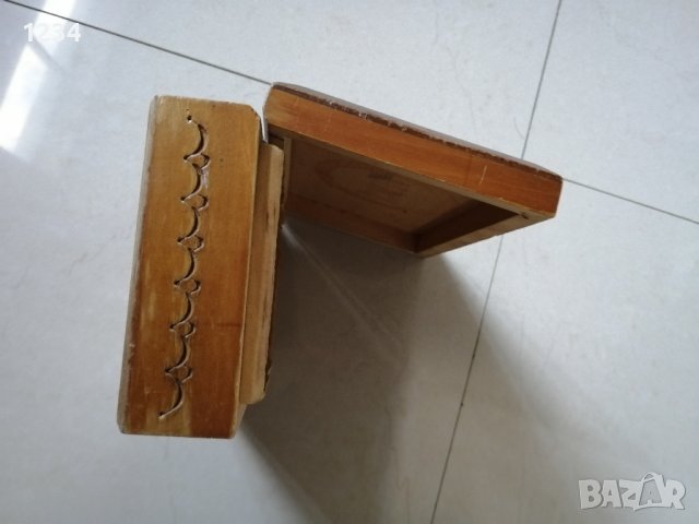 Дървена кутия 19 х 11.5 h 6 см. , снимка 3 - Други стоки за дома - 42675902