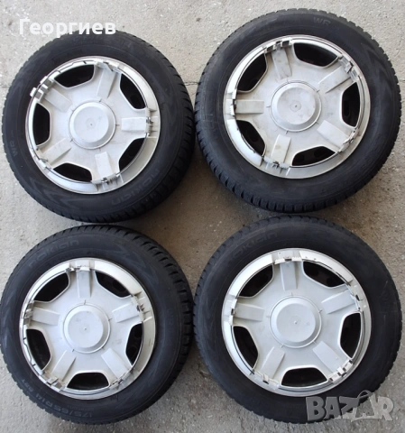 Зимни гуми с джанти Ford 14"-цола, снимка 2 - Гуми и джанти - 54321778