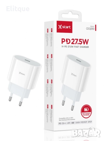 Type-C единично бързо зарядно устройство, снимка 5 - Друга електроника - 52839178