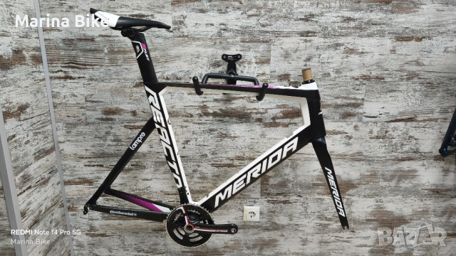 Карбонова шосейна аеро рамка Merida Reacto Team Lampre Rim | XL