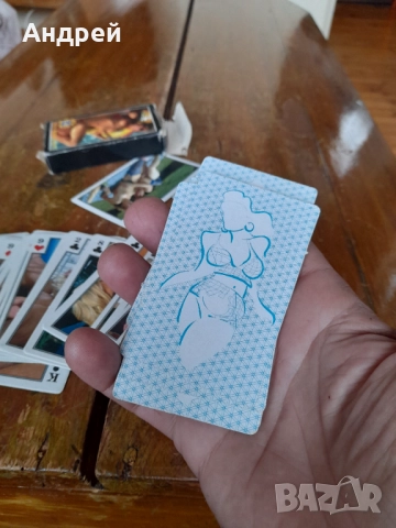 Стари Еротични карти за игра #7, снимка 4 - Карти за игра - 52079686