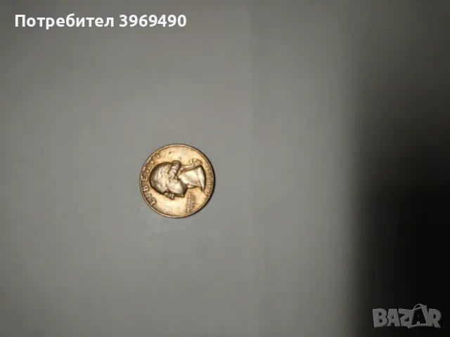 Монета четвърт долар САЩ 1964 г., снимка 1