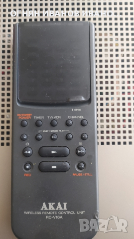 Akai RC-V10A дистанцинно, снимка 3 - Дистанционни - 44804910