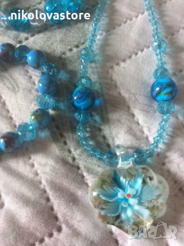 Детски комплект гердан и гривни, снимка 2 - Бижутерийни комплекти - 42112355