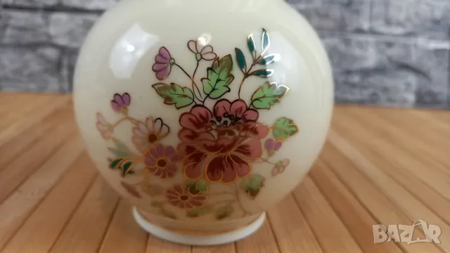 Порцеланова ваза Zsolnay, Унгария, снимка 3 - Вази - 50168970