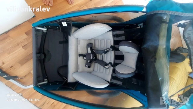 Ремарке за велосипед Queridoo, снимка 5 - Аксесоари за велосипеди - 53944451