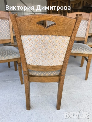 Комплект от 6 трапезни стола (01-146 ) , снимка 9 - Столове - 54315237