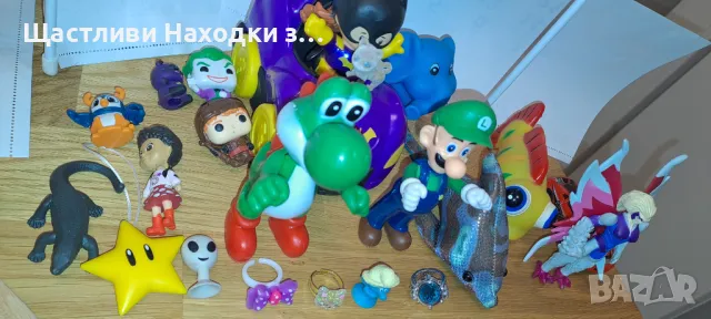 dc comics supermario фигурки йоши луиджи звезда батман жокер gormiti geckoz, снимка 1
