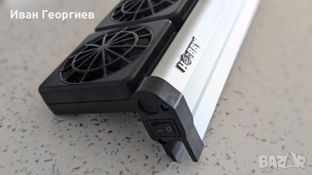 Hobby Aqua Cooler V4 - 4-ен вентилатор за охлаждане на аквариум , снимка 2 - Оборудване за аквариуми - 52282780