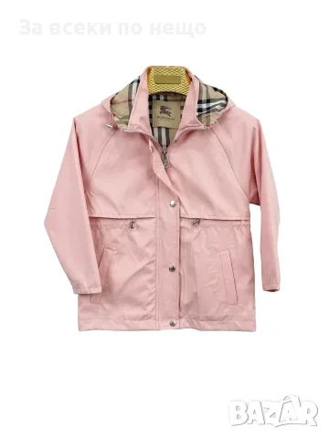 Burberry Детска Розова Ветровка🔝Детско Пролетно Яке🔝Детско Есенно Яке🔝Преходно Яке Код RK-3
