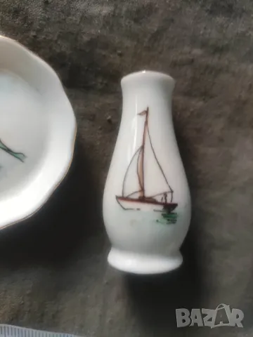 Продавам Унгарски порцелан : миниатюрна ваза и чиния, снимка 7 - Други ценни предмети - 49962575