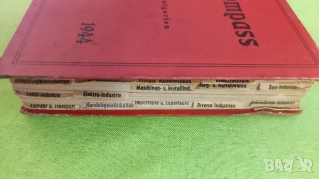 Книга Компас, финансов годишник България 1944 г том 77. , снимка 4 - Енциклопедии, справочници - 40700764