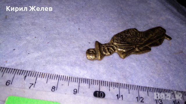 ПОЗЛАТЕНА МЕТАЛНА ФИГУРКА АРТ ВИСУЛКА ТРАДИЦИОНЕН СУВЕНИР от ПЕРУ 34579, снимка 7 - Колекции - 39062078