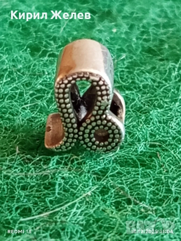 Сребърен талисман на зодия ЛЪВ на ПАНДОРА луксозно бижу 48250, снимка 2 - Колиета, медальони, синджири - 52718929