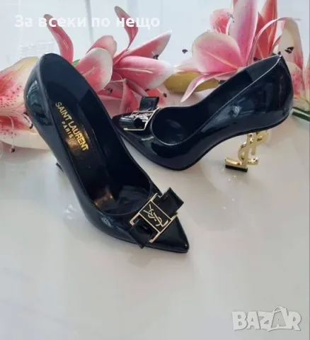 Дамски обувки на ток Yves Saint Laurent, снимка 3 - Дамски обувки на ток - 47615005