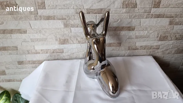 Голяма порцеланова фигура - Жена - 26см, снимка 5 - Антикварни и старинни предмети - 50217693