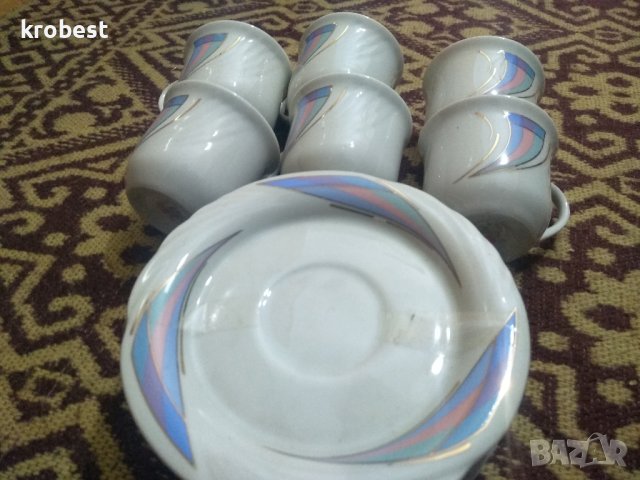 Продавам ретро сервиз за кафе, снимка 8 - Сервизи - 44483642