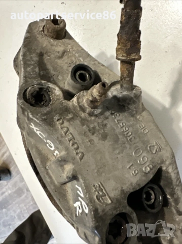 Преден десен спирачен апарат за Volvo XC90 2.4D 185HP D5 (2007) 30657307, снимка 3 - Части - 54020852