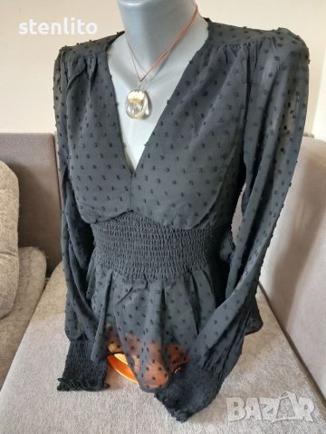 Нова дамска блуза Amisu, снимка 4 - Блузи с дълъг ръкав и пуловери - 42055885