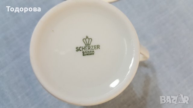 Порцеланов сервиз за кафе - Бавария, снимка 5 - Антикварни и старинни предмети - 31974843