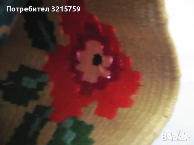 Чантичка, торбичка-ръчно тъкана ,вълна, декорация, снимка 6 - Антикварни и старинни предмети - 50324245