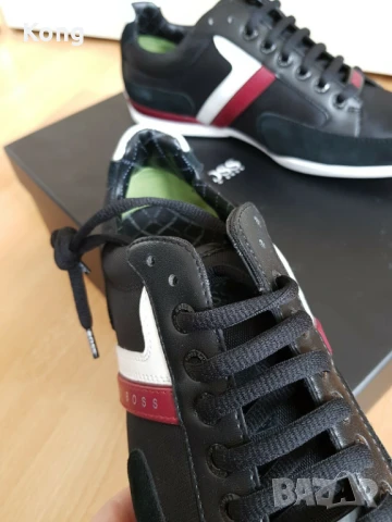 мъжки обувки НОВИ Hugo Boss естествена кожа Неди Стил Добрич Хого Бос, снимка 10 - Спортно елегантни обувки - 51118811