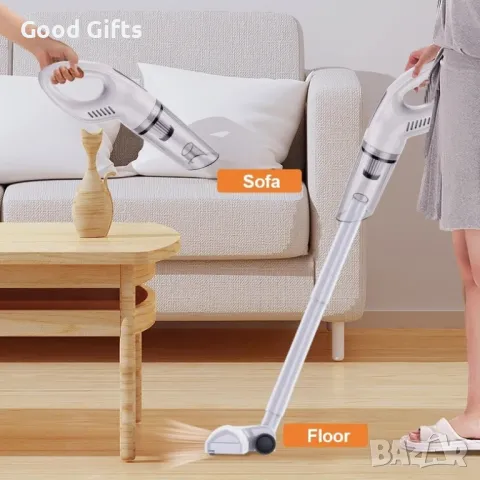 2в1 Ултра мощна безкабелна прахосмукачка, снимка 10 - Прахосмукачки - 47508837