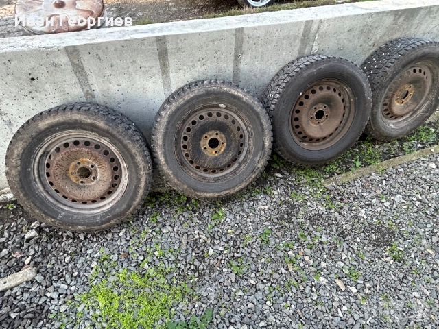 Джанти със зимни гуми