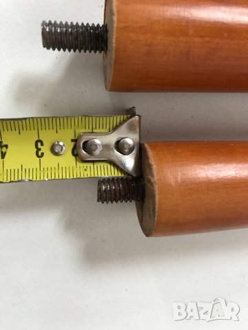 3бр. френски стари крачета 38см от дърво за малка масичка, снимка 8 - Маси - 39836824