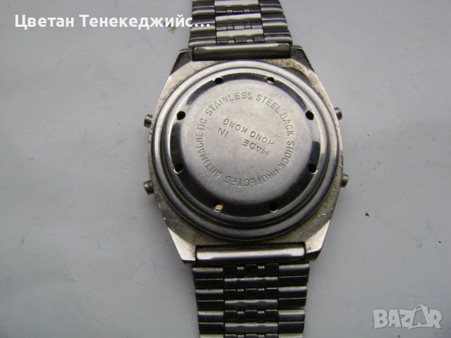 Продавам 5 броя ретро кварцови часовници Levis,Time Tronic,Quartz, снимка 7 - Мъжки - 54142772