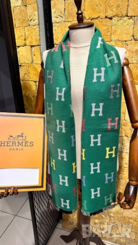 кашмирени шалове hermes , снимка 3 - Шалове - 52043989