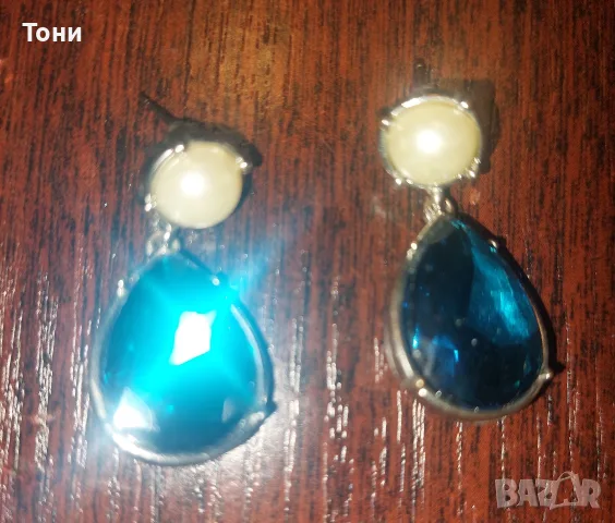 Нови Дамски Елегантни Обеци с Цирконий , снимка 4 - Обеци - 56239138
