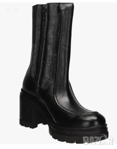 Боти Salamander 38 номер, естествена кожа, снимка 2 - Дамски боти - 49026327