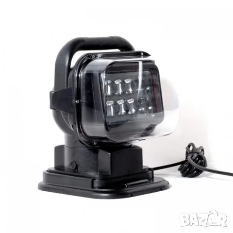 Боен LED фар с дистанционно 50W 12V-24V, снимка 3 - Аксесоари и консумативи - 55865284