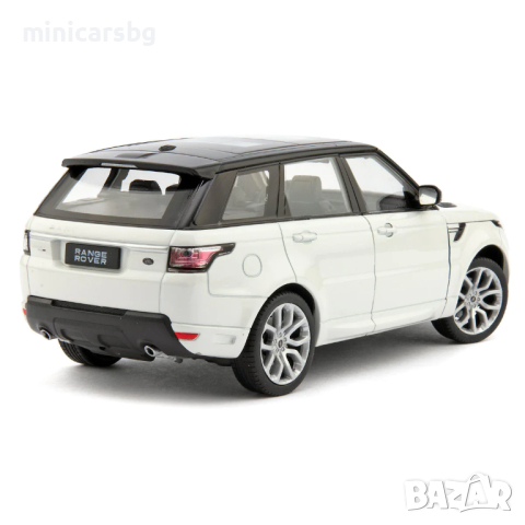 1:24 Метални колички: LAND ROVER RANGE ROVER SPORT Welly, снимка 2 - Колекции - 44553541