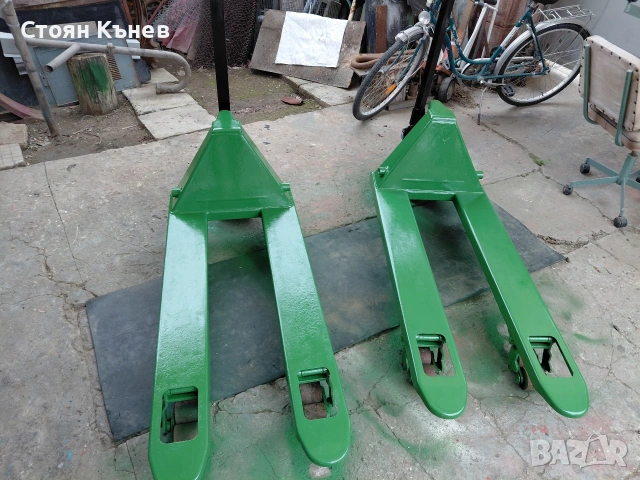 Палетни колички.