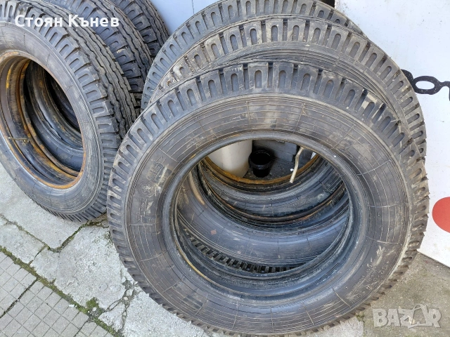 Гуми с вътрешни.нови 6,5х20