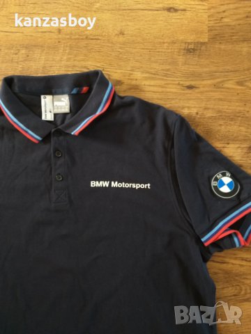 Puma Men's BMW Motorsports Polo Shirt - страхотна мъжка тениска , снимка 2 - Тениски - 42300247