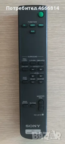 Дистанционно SONY AV AMPLIFIER 
