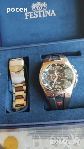 продавам часовник festina хронограф електронен