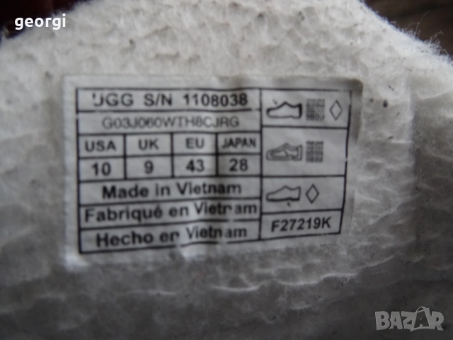 UGG 43 мъжки маратонки, снимка 6 - Маратонки - 52496201