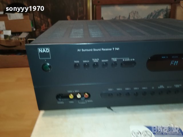 NAD MODEL T 741 RECEIVER-ВНОС SWISS 0210231505L2EWC, снимка 5 - Ресийвъри, усилватели, смесителни пултове - 42402719