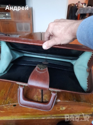 Стара лекарска,докторска чанта #2, снимка 4 - Антикварни и старинни предмети - 53248989